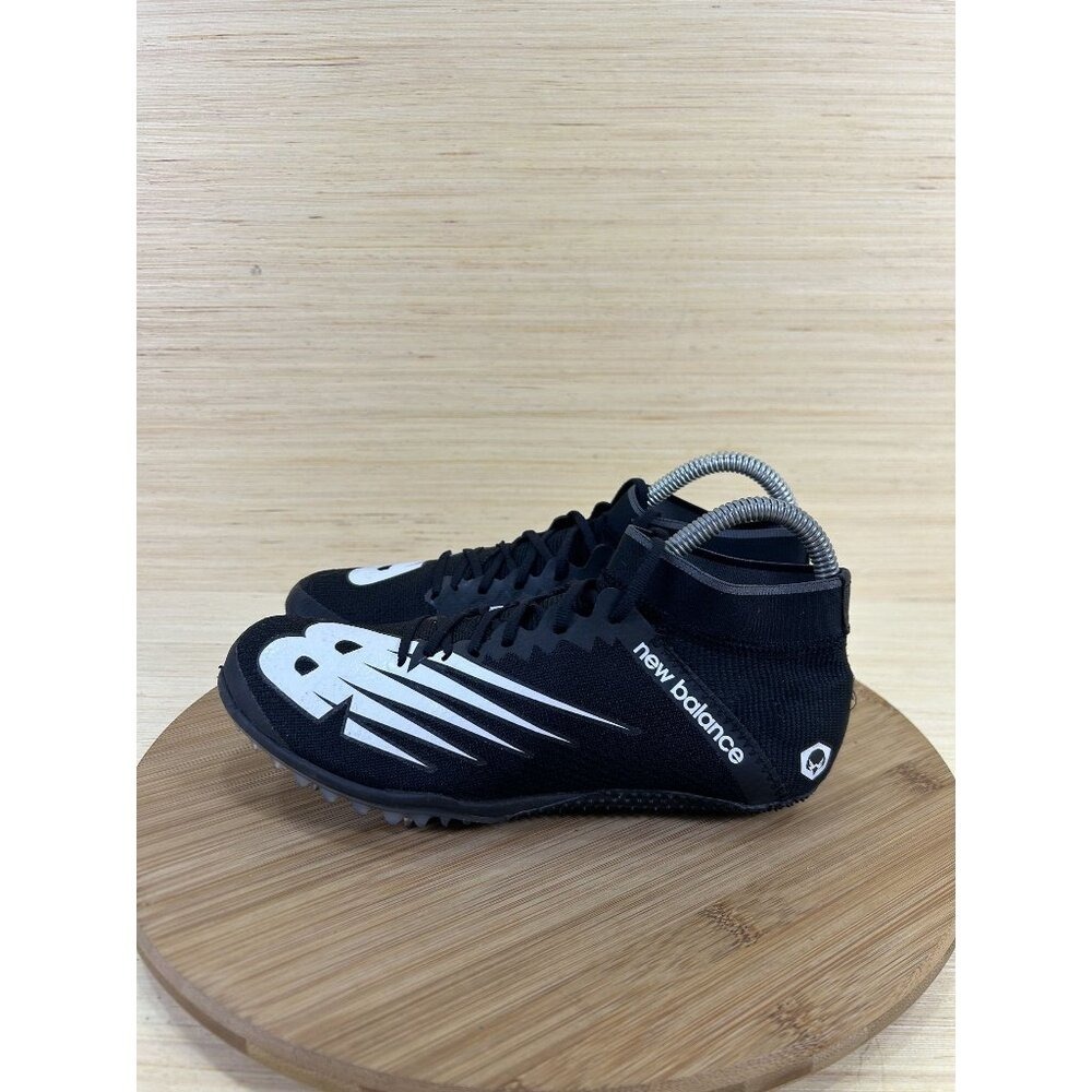 New Balance SD100v3 Black White Track Spikes Unisex Mens Size 5.5 Womens 7